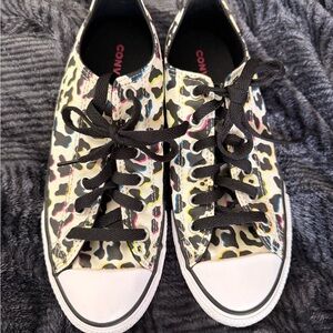 Converse Multicolor Animal Print Sneakers